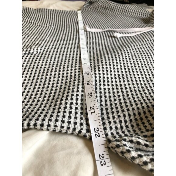 Melloday Women's Pullover Hoodie Sweatshirt S Black White Long Sleeve Cozy Soft - Picture 7 of 8